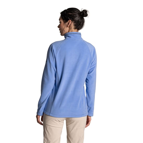 Craghoppers Dames/Dames Nation Trust Miska Half Zip Fleece Top (Vinca Blauw) - Image 2