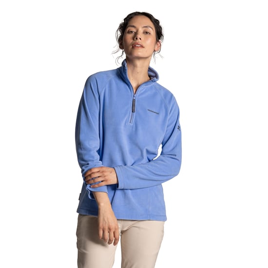 Craghoppers Dames/Dames Nation Trust Miska Half Zip Fleece Top (Vinca Blauw) - Image 3