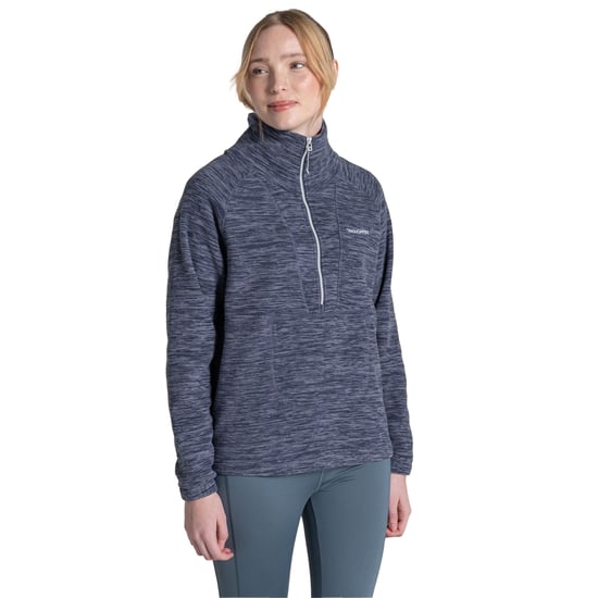 Craghoppers Dames/Dames Esk II Half Zip Fleece Top (Antraciet) - Image 3