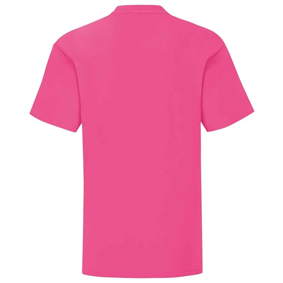 Fruit of the Loom Kinderen/Kinderen Iconisch T-Shirt (Fuchsia) - Image 2