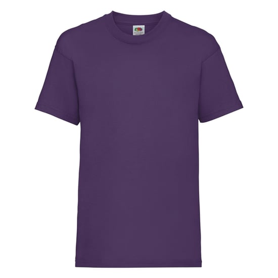 Fruit of the Loom Kinder/Kids Waardevol T-Shirt (Paars) - Image 1