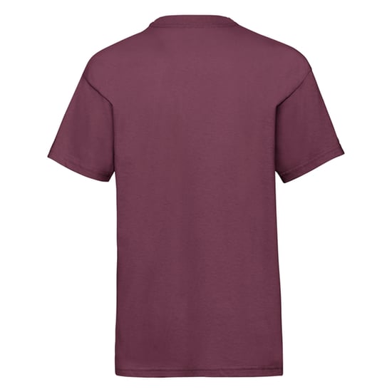 Fruit of the Loom Kinder/Kids Waardevol T-Shirt (Bourgondië) - Image 2