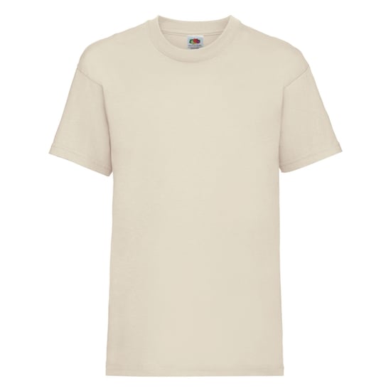 Fruit of the Loom Kinder/Kids Waardevol T-Shirt (Natuurlijk) - Image 1