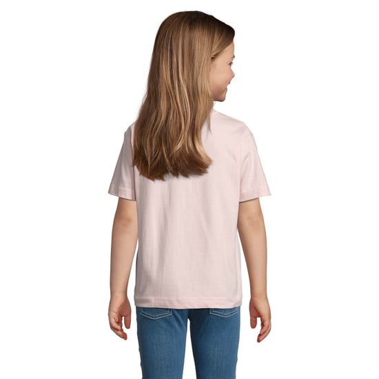 SOLS Imperial T-shirt voor kinderen (Medium Roze) - Image 2