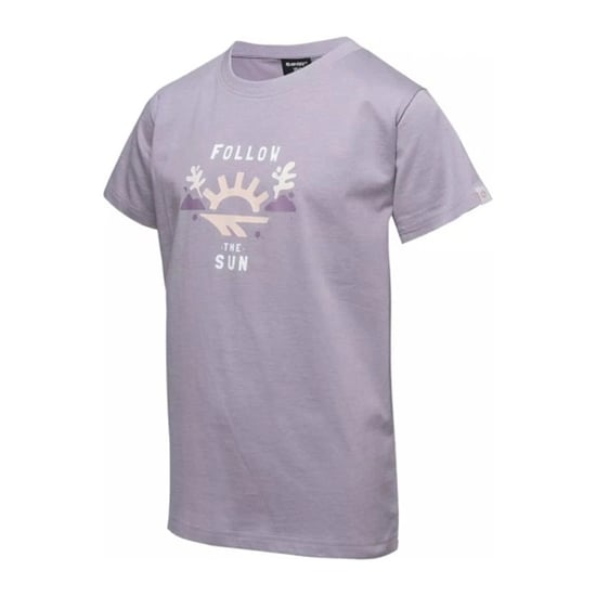 Hi-Tec Otuti Katoenen T-Shirt Kinderen/Kinderen (Lavendel) - Image 3