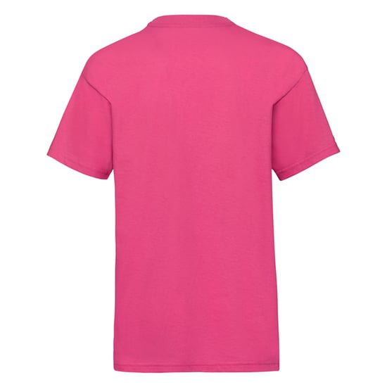 Fruit of the Loom Kinder/Kids Waardevol T-Shirt (Fuchsia) - Image 2