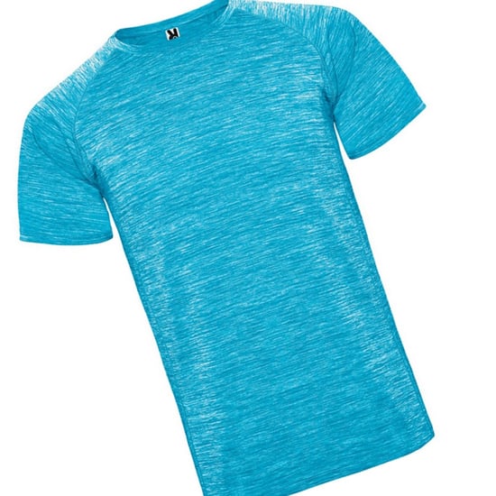 Roly Kinderen/Kinderen Austin Heather Sport T-shirt (Turquoise) - Image 2
