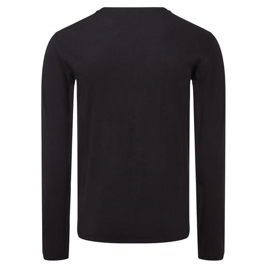 Fruit of the Loom Heren Iconic 150 Classic T-shirt met lange mouwen (Zwart) - Image 2