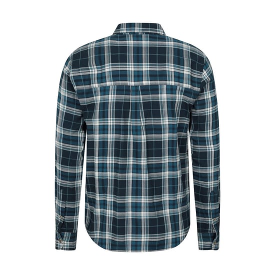 Mountain Warehouse Heren Maine Flanellen Langärmige Shirt (Petrol) - Image 2