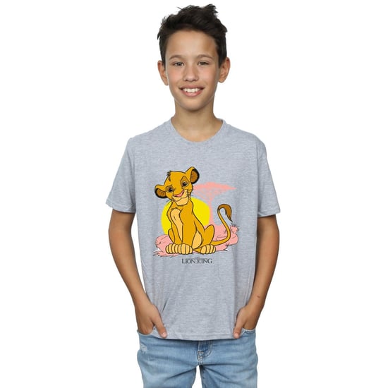 Disney Jongens The Lion King Simba Pastel T-Shirt (Sportgrijs) - Image 2