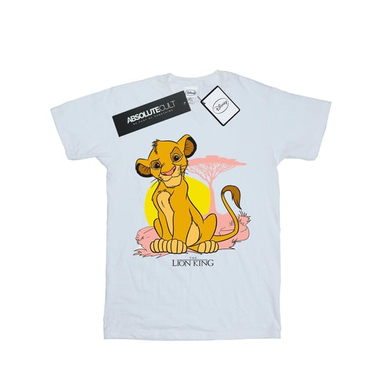 Disney Jongens The Lion King Simba Pastel T-Shirt (Wit) - Image 1