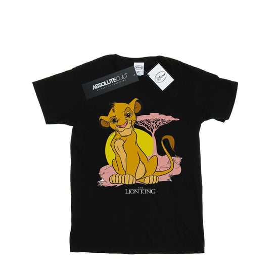 Disney Boys The Lion King Simba Pastel T-Shirt (Black) - Image 1