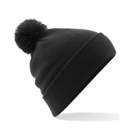 Beechfield Originele Pom Pom muts (Zwart) - Image 1