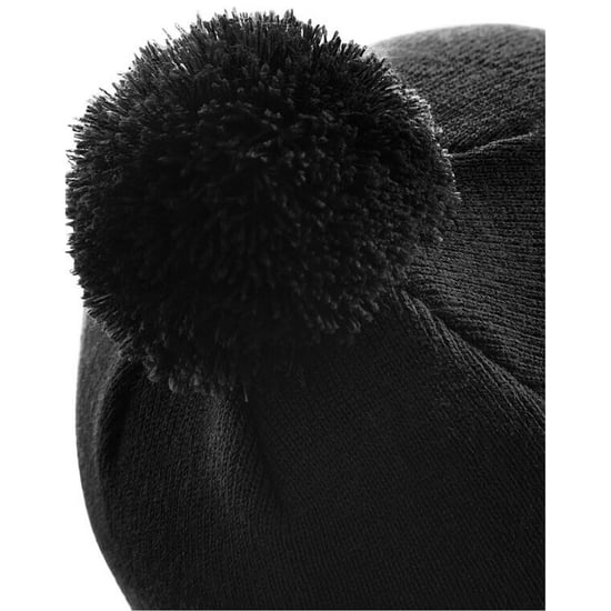 Beechfield Originele Pom Pom muts (Zwart) - Image 2