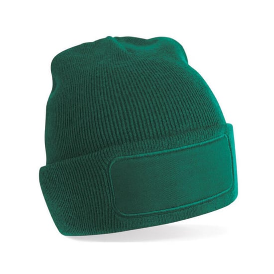 Beechfield Unisex Original Patch muts voor volwassenen (Fles groen) - Image 1