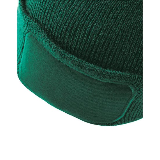 Beechfield Unisex Original Patch muts voor volwassenen (Fles groen) - Image 2
