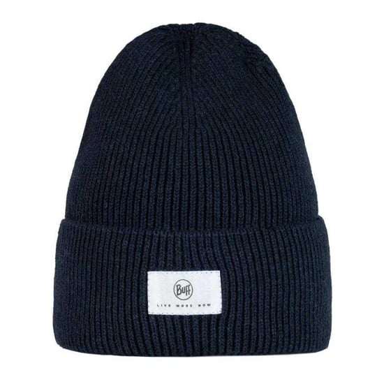 Buff Gebreide uniseks Drisk muts (Marineblauw) - Image 1