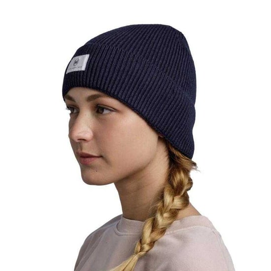 Buff Gebreide uniseks Drisk muts (Marineblauw) - Image 4