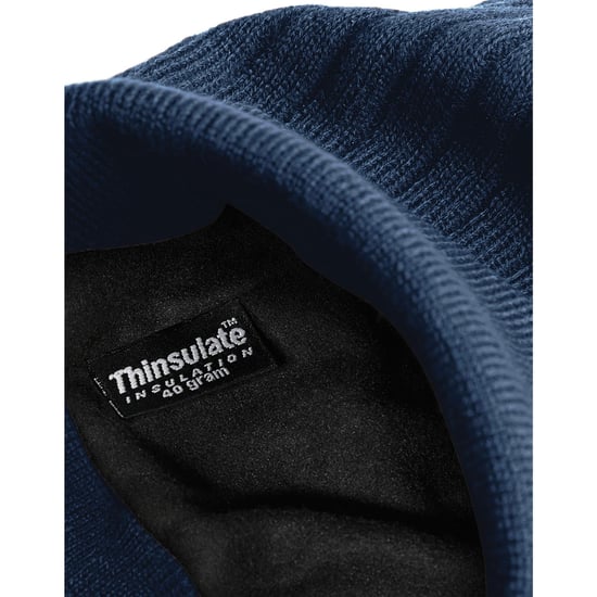 Beechfield Unisex Adult Thinsulate Beanie (French Navy) - Image 2