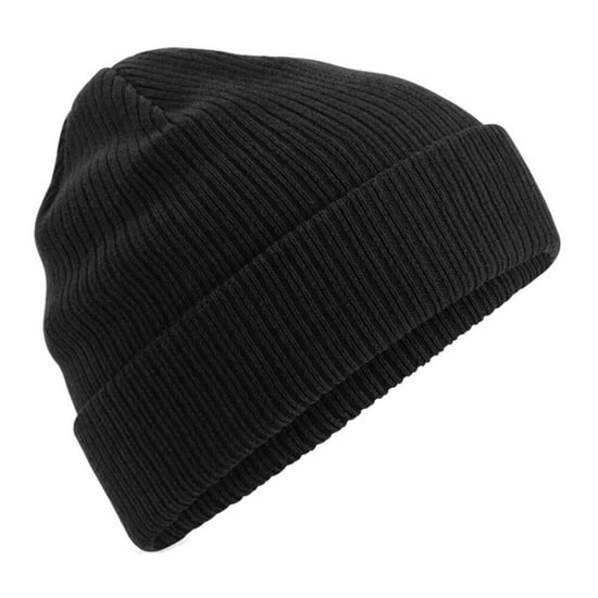 Beechfield Biologische Katoenen Beanie (Zwart) - Image 1