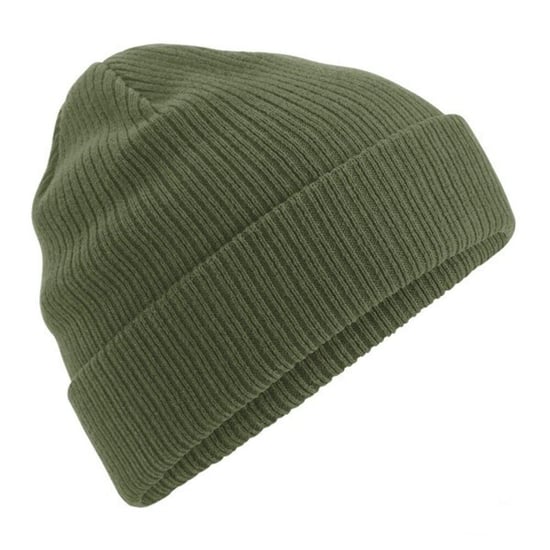 Beechfield Biologische Katoenen Beanie (Olijfgroen) - Image 1