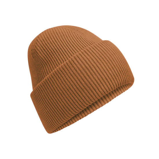Beechfield Unisex Classic Engineered Crown Beanie voor volwassenen (Pompoen) - Image 1