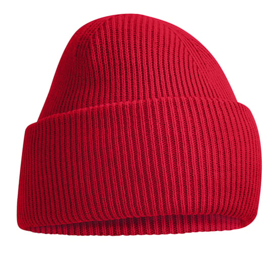 Beechfield Klassieke, diep gebreide muts (Klassiek rood) - Image 1