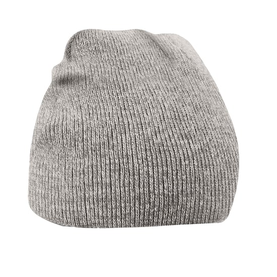 Beechfield Unisex Original Pull-On muts voor volwassenen (Heide Grijs) - Image 1