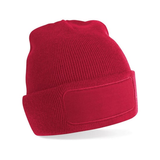 Beechfield Unisex Original Patch muts voor volwassenen (Klassiek rood) - Image 1