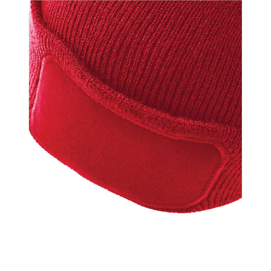 Beechfield Unisex Original Patch muts voor volwassenen (Klassiek rood) - Image 2