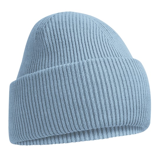 Beechfield Klassieke, diep gebreide muts (Stofblauw) - Image 1