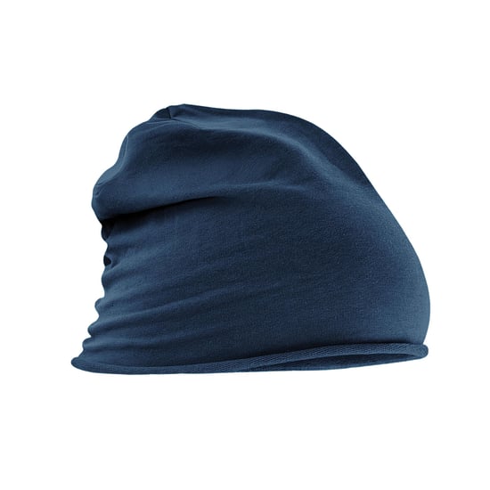 Beechfield Uniseks Jersey muts voor volwassenen (Marineblauw) - Image 1