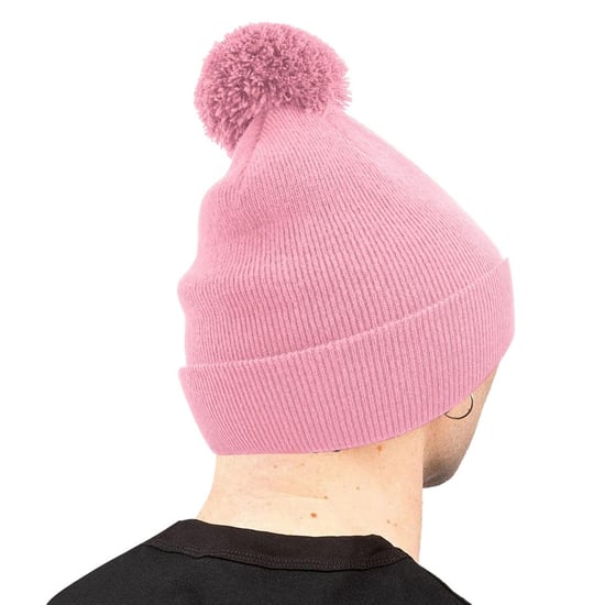 Beechfield Originele Pom Pom muts (Schemerig Roze) - Image 2