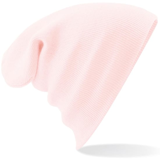 Beechfield Volwassenen van Unisex Originele geboeide Beanie (Lichtroze) - Image 2