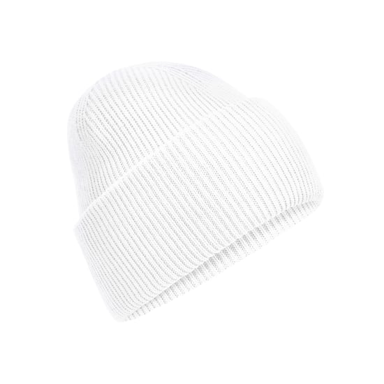 Beechfield Unisex Classic Engineered Crown Beanie voor volwassenen (Wit) - Image 1