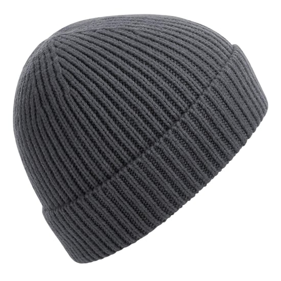 Beechfield Unisex Ribgebreide muts voor volwassenen (Grafiet) - Image 1