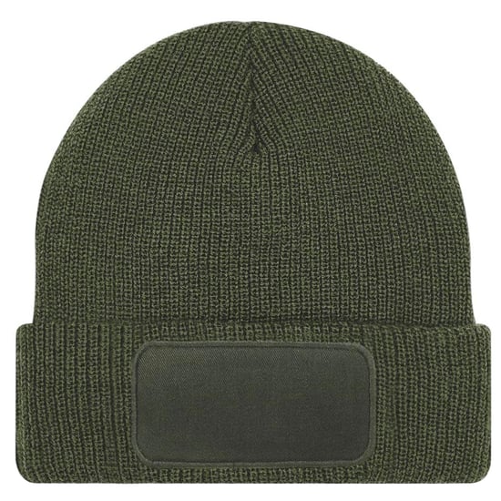 Beechfield Unisex Volwassenen Verdunnen Printer Beanie (Olijf) - Image 2