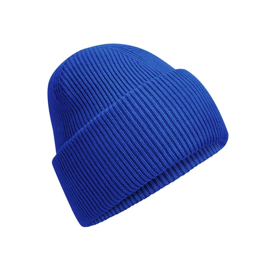 Beechfield Unisex Classic Engineered Crown Beanie voor volwassenen (Helder Koninklijk) - Image 1
