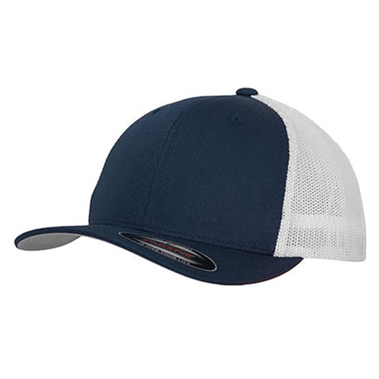 Flexfit Two Tone Mesh Trucker Cap (Navy) - Image 1