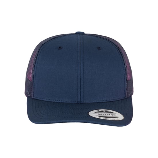 Flexfit Unisex Retro Trucker Cap voor volwassenen (Marine) - Image 1