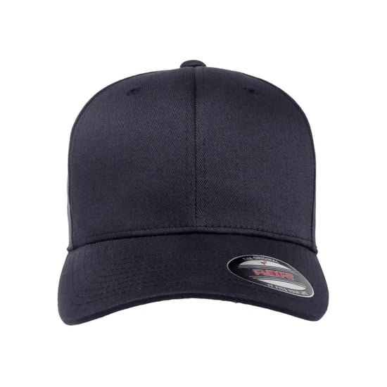 Flexfit Wollige gekamde muts (Donkere marine) - Image 3