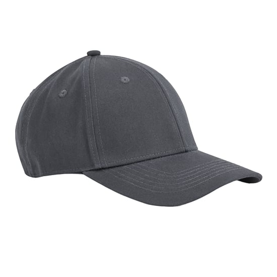 Beechfield EarthAware Classic 6 Panel Organic Cotton Sandwich Peak Baseball Cap (Grafietgrijs) - Image 1