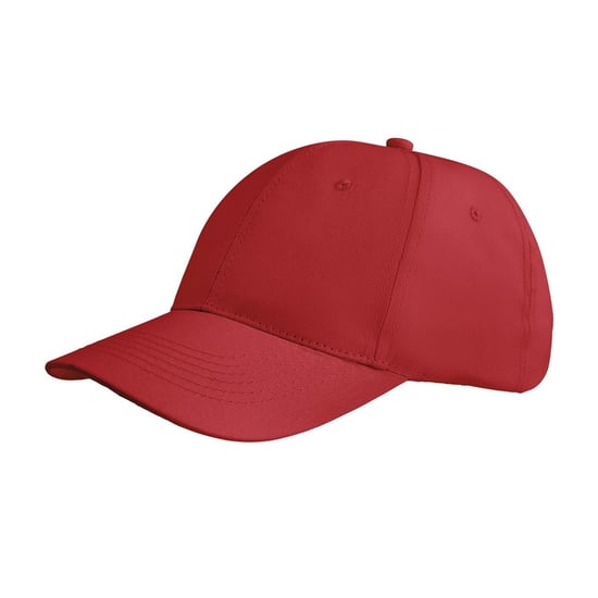 SOLS Apollo 6 Paneel Baseball Cap (Helder rood) - Image 2