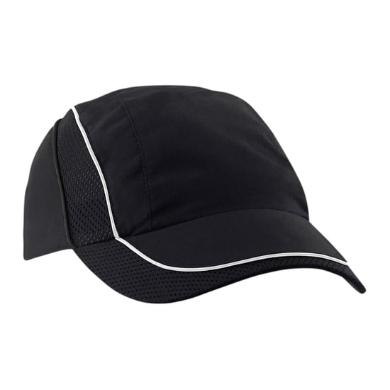 Beechfield Flow Coolmax Mesh-muts (Zwart) - Image 1