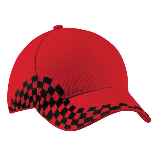 Beechfield Grand Prix Cap (Classic Red) - Image 2