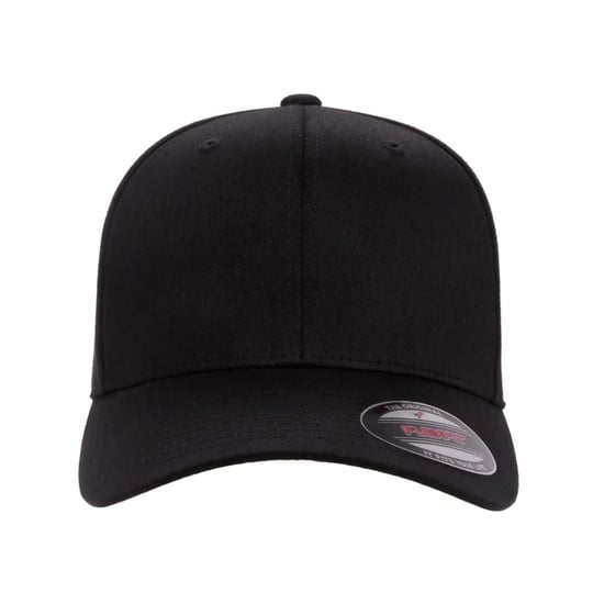 Flexfit Wollige gekamde muts (Zwart) - Image 2