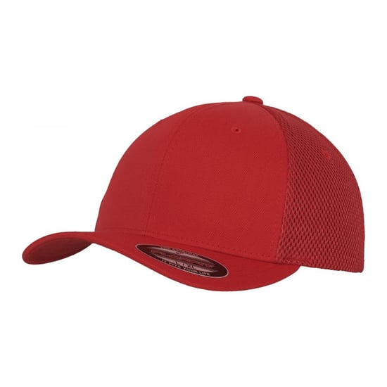 Flexfit Tactel Mesh Baseball Cap (Rood) - Image 1