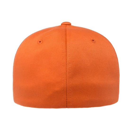 Flexfit Wollige gekamde muts (Oranje) - Image 2