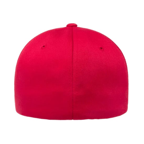 Flexfit Wollige gekamde muts (Rood) - Image 2
