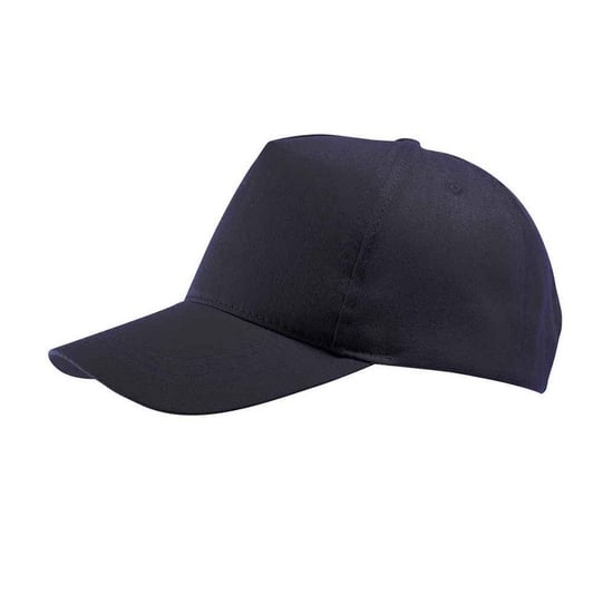 SOLS Buzz 5 Paneel Baseball Cap (Franse marine) - Image 2